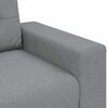 vidaXL Sof&aacute; Loveseat gris claro 180x77x82 cm de tela