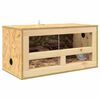 vidaXL Terrario Marr&oacute;n 60 x 30 x 30 cm OSB