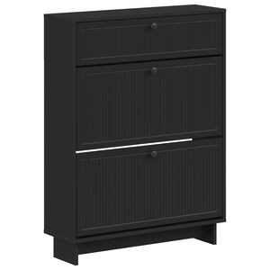 vidaXL Armario Zapatero EDE 78 x 24 x 103 cm Madera de ingenier&iacute;a