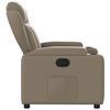vidaXL Sill&oacute;n reclinable de cuero sint&eacute;tico color capuchino