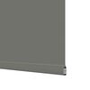 vidaXL Estor Enrollable Opaco gris 60x230 cm Tela Ancho 55,7 cm