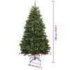 vidaXL &Aacute;rbol de Navidad artificial Verde 180 cm PVC y Metal