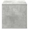 vidaXL Armario de almacenamiento 2 pcs Gris Concreto 108 x 41 x 40 cm