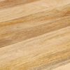 vidaXL Mesa de comedor redonda de madera maciza de mango 110x76 cm