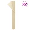 vidaXL Cubierta para plantas 2 rollos 70 g/m&sup2; 10x1,6 m