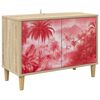 vidaXL Mueble de TV AACHEN 69 x 33 x 50 cm Sonoma Madera de ingenier&iacute;a