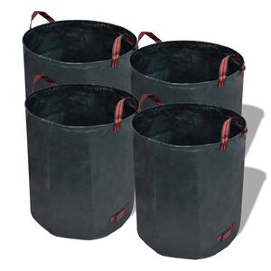 vidaXL Bolsas de Desechos de Jard&iacute;n Verde Tela de PP 45 x 76 cm