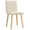 vidaXL Sillas de comedor 2 unidades lino
