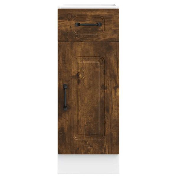 vidaXL Mueble bajo de cocina Kalmar de madera ingenier&iacute;a roble ahumado