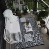 Esschert Design Alfombra de exterior con gr&aacute;fico 120x186 cm OC12