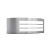 vidaXL L&aacute;mpara de pared de exterior acero inoxidable