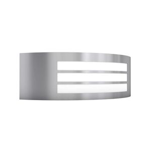 vidaXL L&aacute;mpara de pared de exterior acero inoxidable