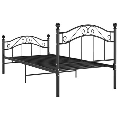 vidaXL Estructura de cama de metal 90x200 cm