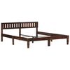 vidaXL Estructura de cama de madera maciza de mango 160 cm