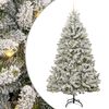 vidaXL &Aacute;rbol de Navidad artificial Verde y 240 cm PVC y Metal