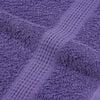 vidaXL Toallas de ducha FROGN 4 uds morado 70x140 cm 360 g/m²