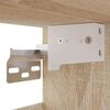 vidaXL Armario de pared madera ingenier&iacute;a roble Sonoma 34,5x32,5x90 cm