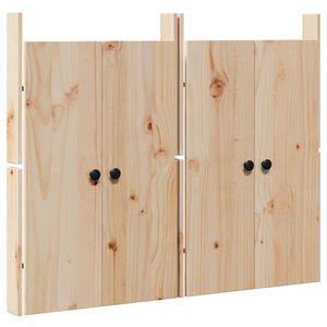 vidaXL Puerta de cocina MEPPEL 2 uds. Crema 50 x 9 x 82 cm