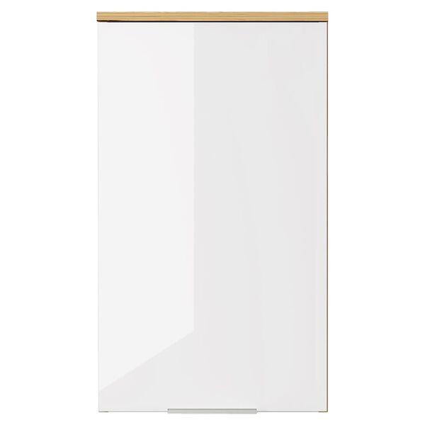 Germania Armario de ba&ntilde;o GW-Avino 27x39x68 cm blanco y roble Navarra