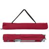 vidaXL Cama de Camping Plegable Rojo 62 x 194 x 42 cm Tela Oxford