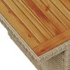 vidaXL Conjunto de Comedor de Jardín con cojín 6 pcs Beige y Crema