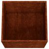 vidaXL Jardinera de acero corten 32x30x29 cm