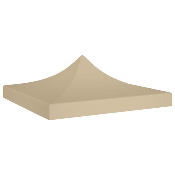 vidaXL Techo de carpa para celebraciones beige 2x2 m 270 g/m&sup2;