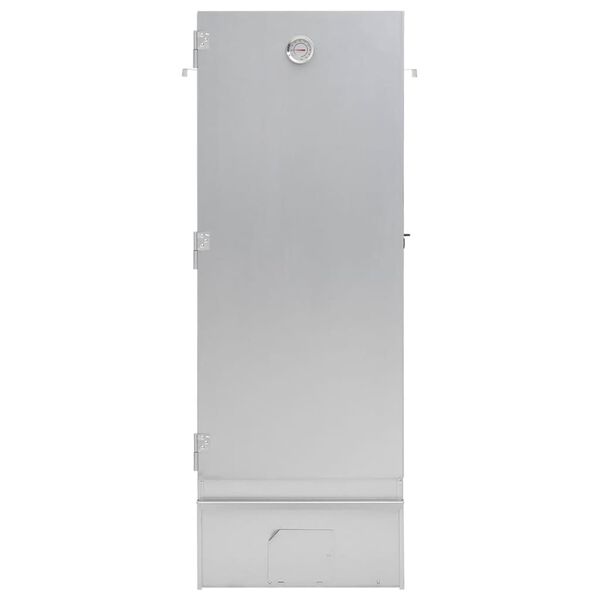 vidaXL Horno ahumador de BBQ con generador humo fr&iacute;o acero galvanizado