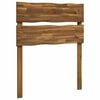 vidaXL Cabecero de borde vivo ROSTOCK Natural 80 cm