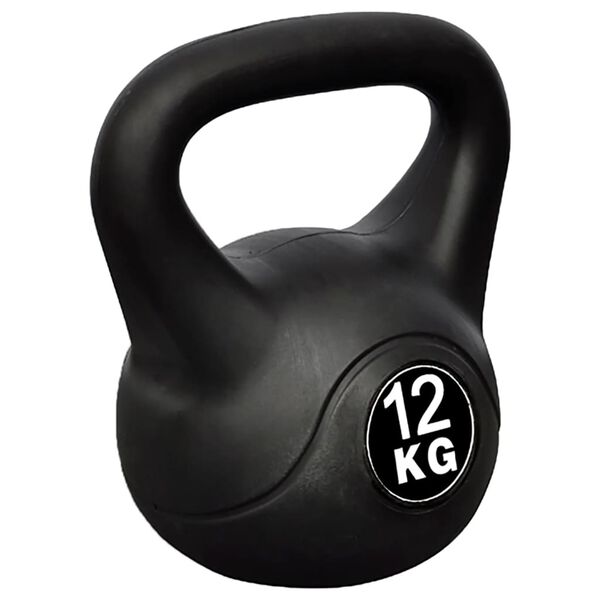 vidaXL Pesa kettlebell 12 kg