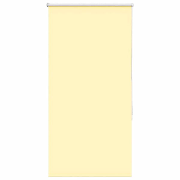 vidaXL Estor Enrollable Opaco Amarillo 70x175 cm Tela Ancho 65,7 cm