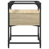 vidaXL Mesitas noche 2 uds madera ingenier&iacute;a roble Sonoma 40x40x55 cm