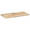 vidaXL Estantes flotantes 3 uds madera acacia sin tratar 100x40x2 cm