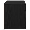 vidaXL Gabinete de TV Roble negro 100 x 35 x 40 cm