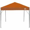 vidaXL Carpa Dosel Manual Naranja 243 x 243 x 251 cm tela