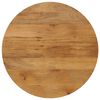 vidaXL Tablero de mesa redondo madera maciza de mango &Oslash; 90x2,5 cm