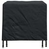 vidaXL Funda para muebles Liso Negro 64 x 64 x 65 cm Tela Oxford 420D