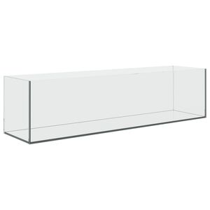 vidaXL Acuario con almacenamiento Transparente 80 x 20 x 20 cm Cristal