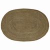 vidaXL Alfombra de &aacute;rea Natural y negro 205 x 305 cm yute