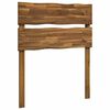 vidaXL Cabecero de borde vivo ROSTOCK Natural 75 cm