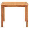 vidaXL Set comedor de jard&iacute;n 5 pzas y cojines madera maciza de acacia