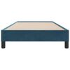 vidaXL Cama box spring sin colch&oacute;n terciopelo azul oscuro 80x210 cm