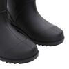 vidaXL Botas de agua negro n&uacute;mero 43 PVC