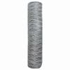 vidaXL Cerca Hexagonal Plateado 0,5 x 100 m Acero galvanizado