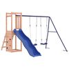 vidaXL Parque infantil de exterior madera maciza Douglas