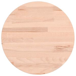 vidaXL Tablero redondo de madera maciza de haya &Oslash;30x1,5 cm