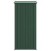 vidaXL Cobertizo de jard&iacute;n acero galvanizado verde 192x108x223 cm
