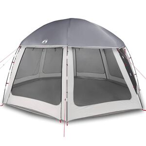 vidaXL Carpa para piscina con desmontables y paredes azul 510x510 cm