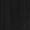 vidaXL Estructura de cama madera maciza de pino negra 100x200 cm