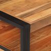vidaXL Mesa de centro madera maciza acacia 120x55x40 cm